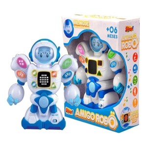 Amigo robô bilingue inglês português zoop toys - ZOOP TOYS