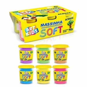 MASSINHA MODELAR SOFT C/6 POTES REF 07306