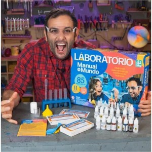 Jogo Infantil Laboratório de Química Manual do Mundo C/ 85 Experiências - Nig Brinquedos